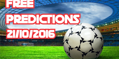 21-10-2016 Free Football predictions